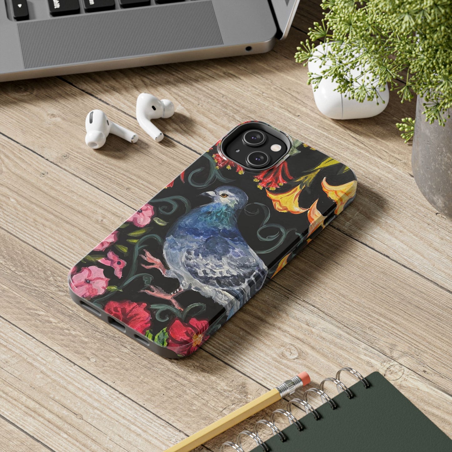 "Avian Floral" Phone Case