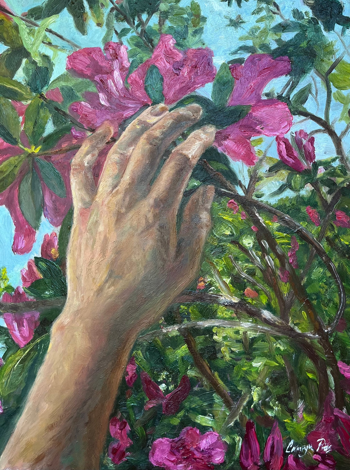 "Rhododendrons" Giclee Print