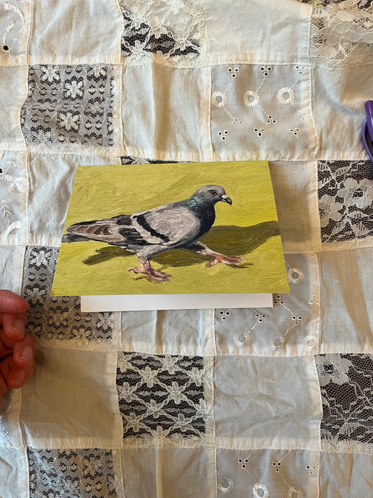 "Strut" Greeting Card