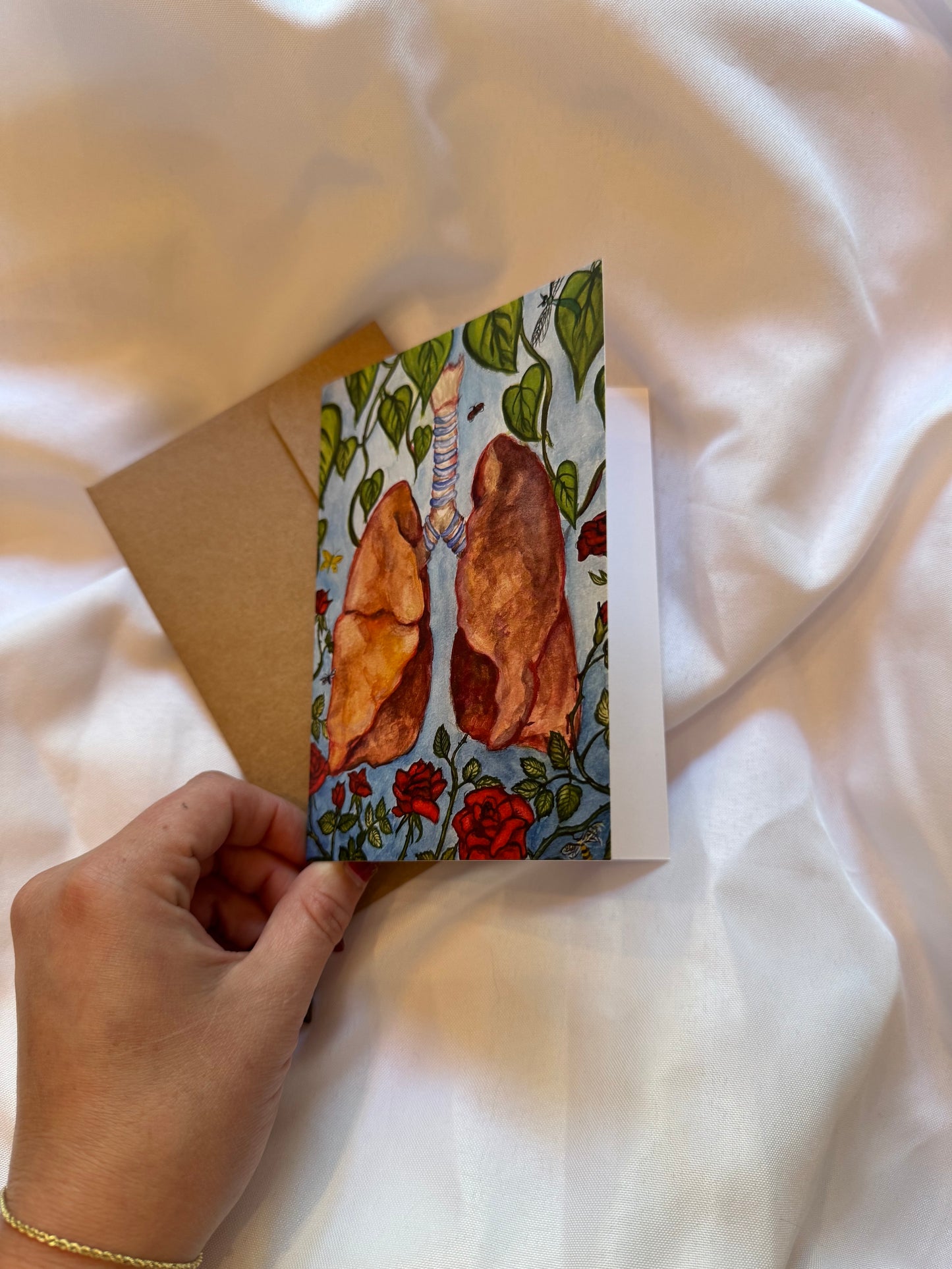 "Breath" Greeting Card