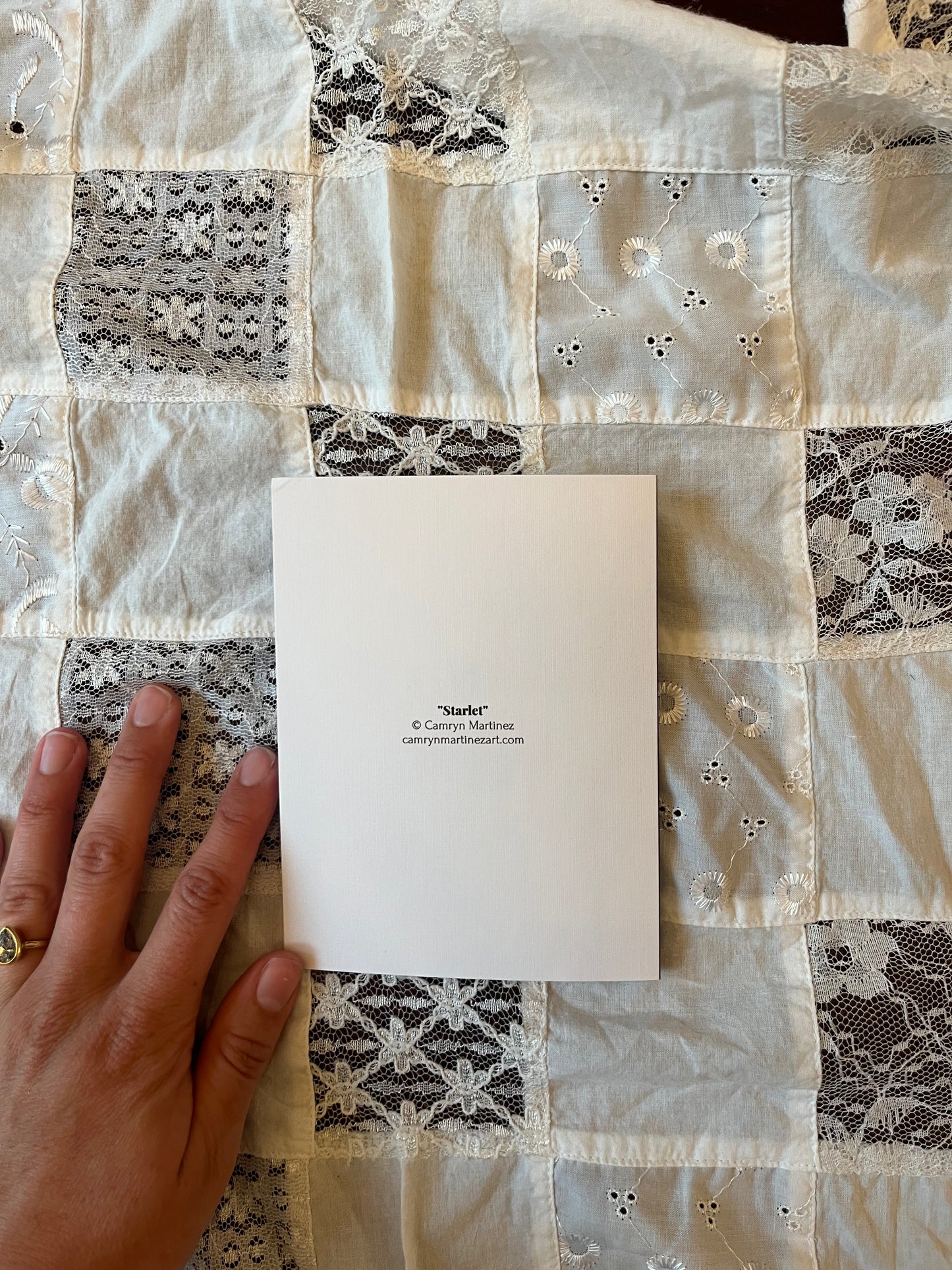 "Starlet" Greeting Card