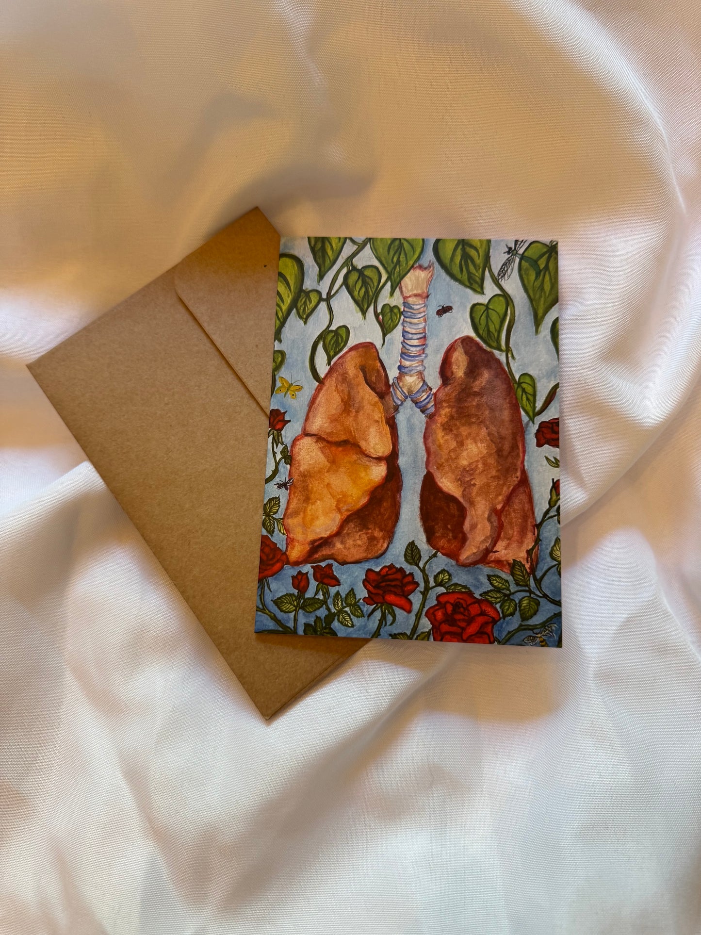 "Breath" Greeting Card