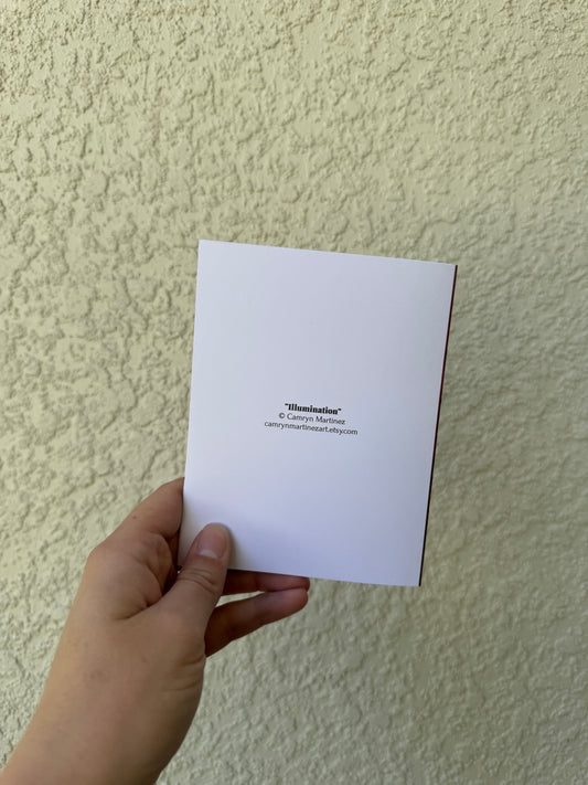 "Illumination" Greeting Card