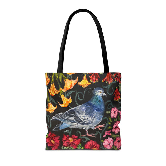 "Avian Floral" Tote Bag