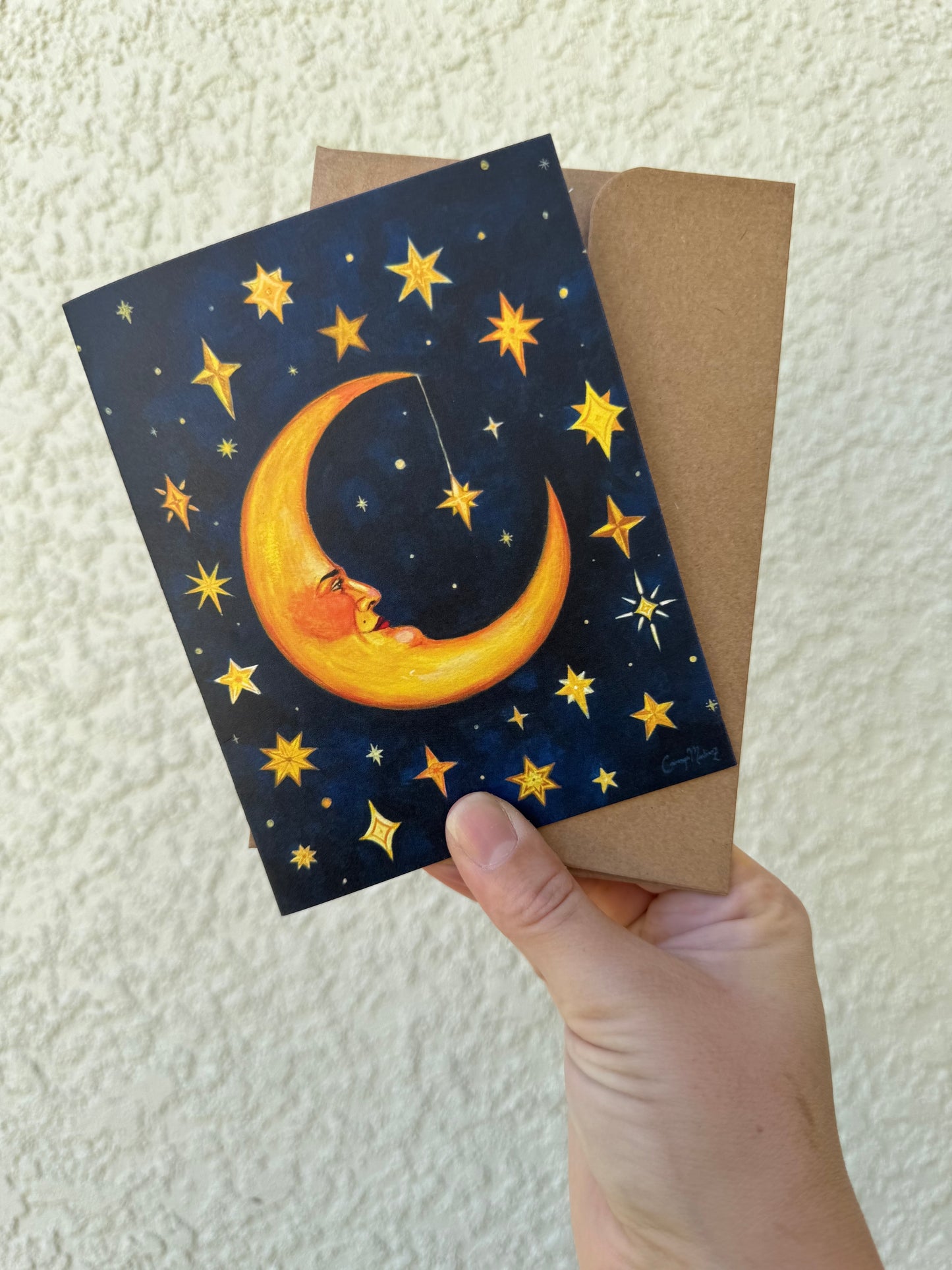 "Stargazer" Greeting Card