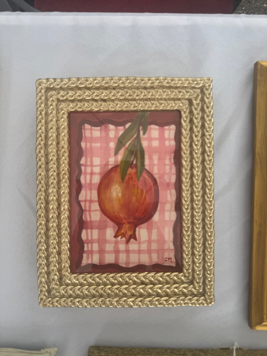 "Pink Pomegranate" Original Painting