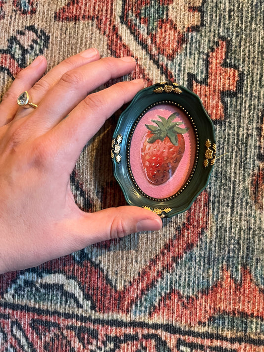 Mini Strawberry Painting