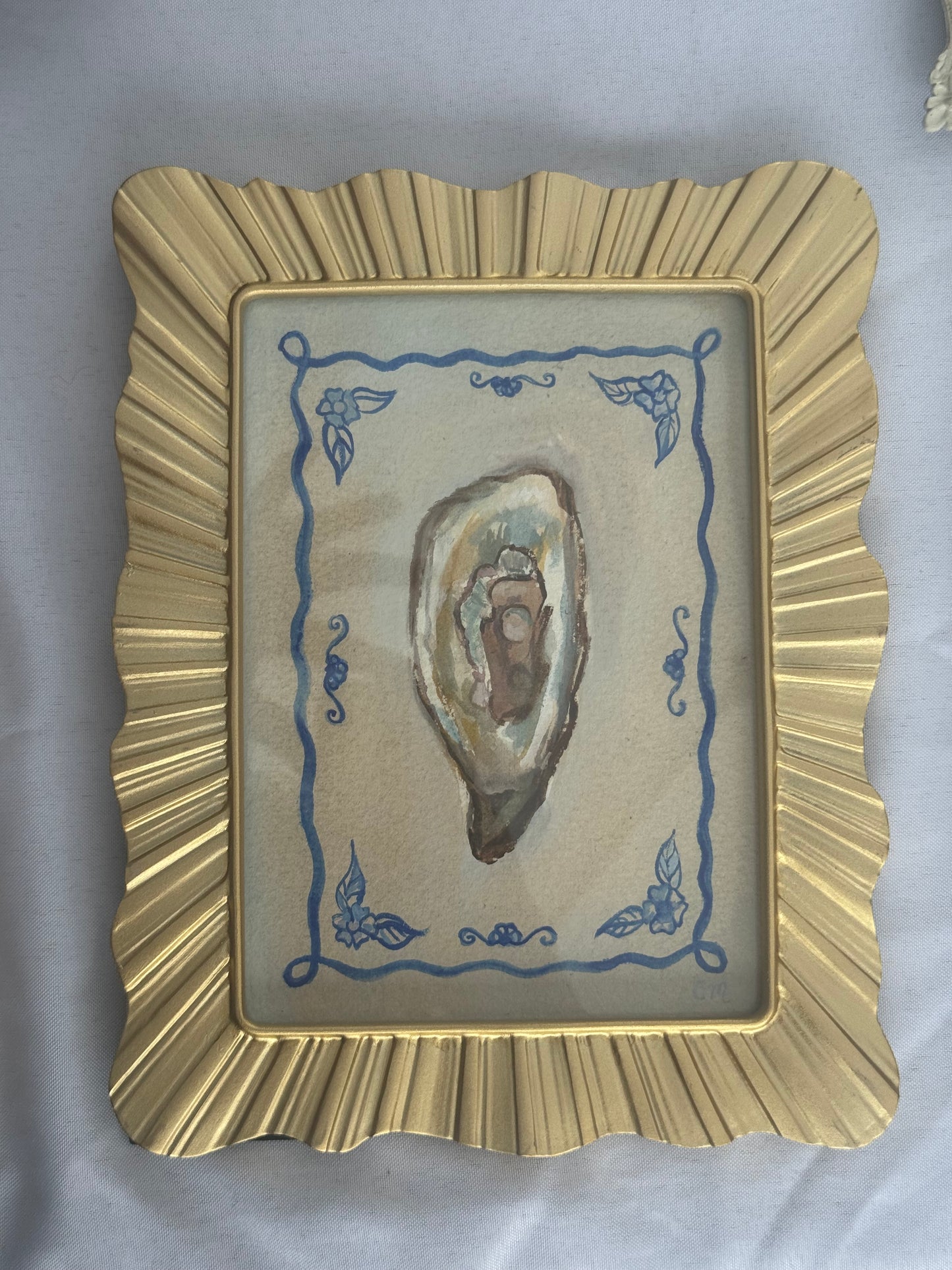 "Blue Oyster" Original Painting