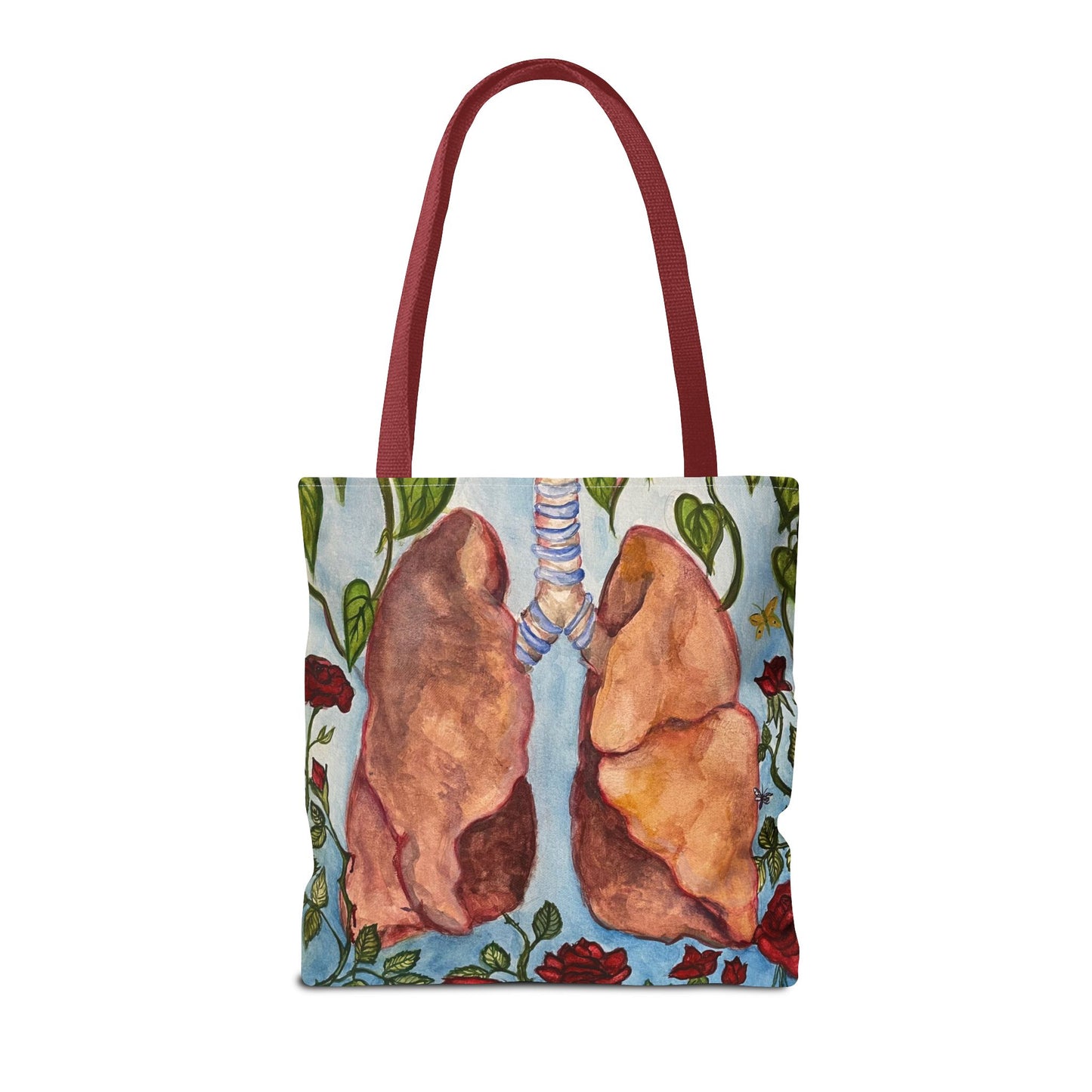 Dual Sided "Breath" and "Pulse" Tote Bag