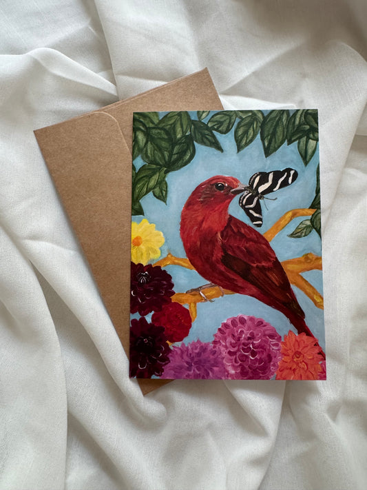 "Consumption" Greeting Card