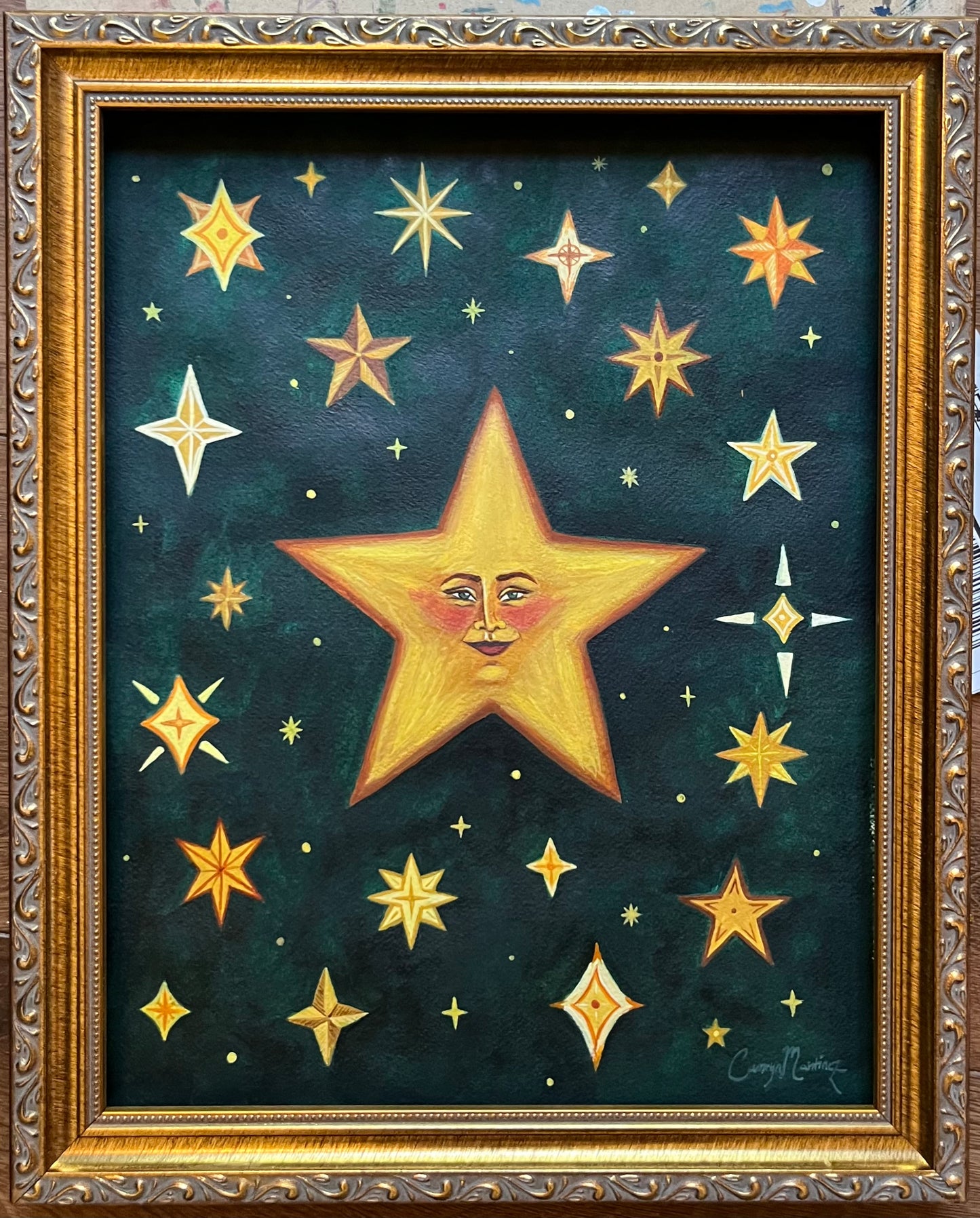 "Starlet" 11"x14" Watercolor Painting