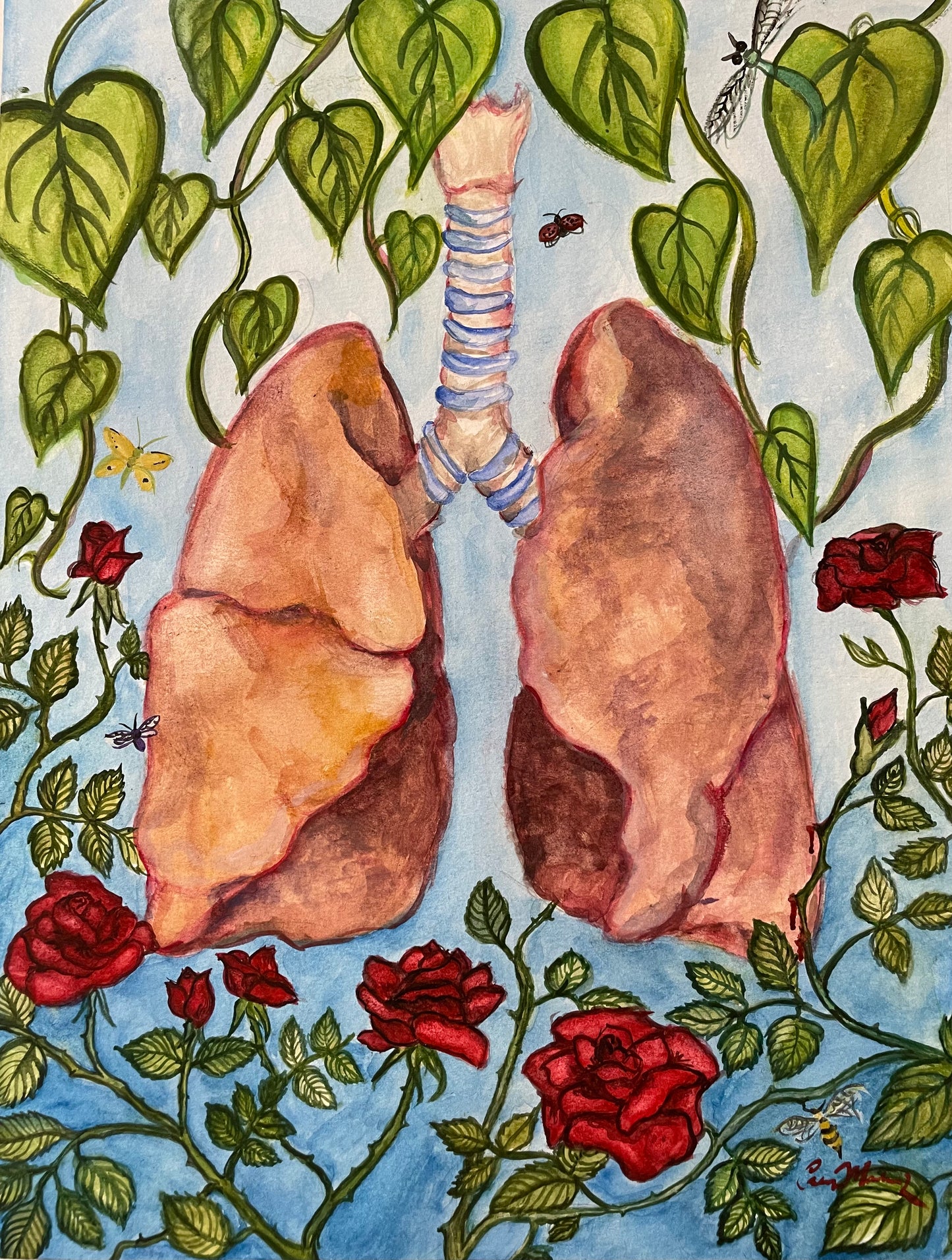 "Breath" giclee print