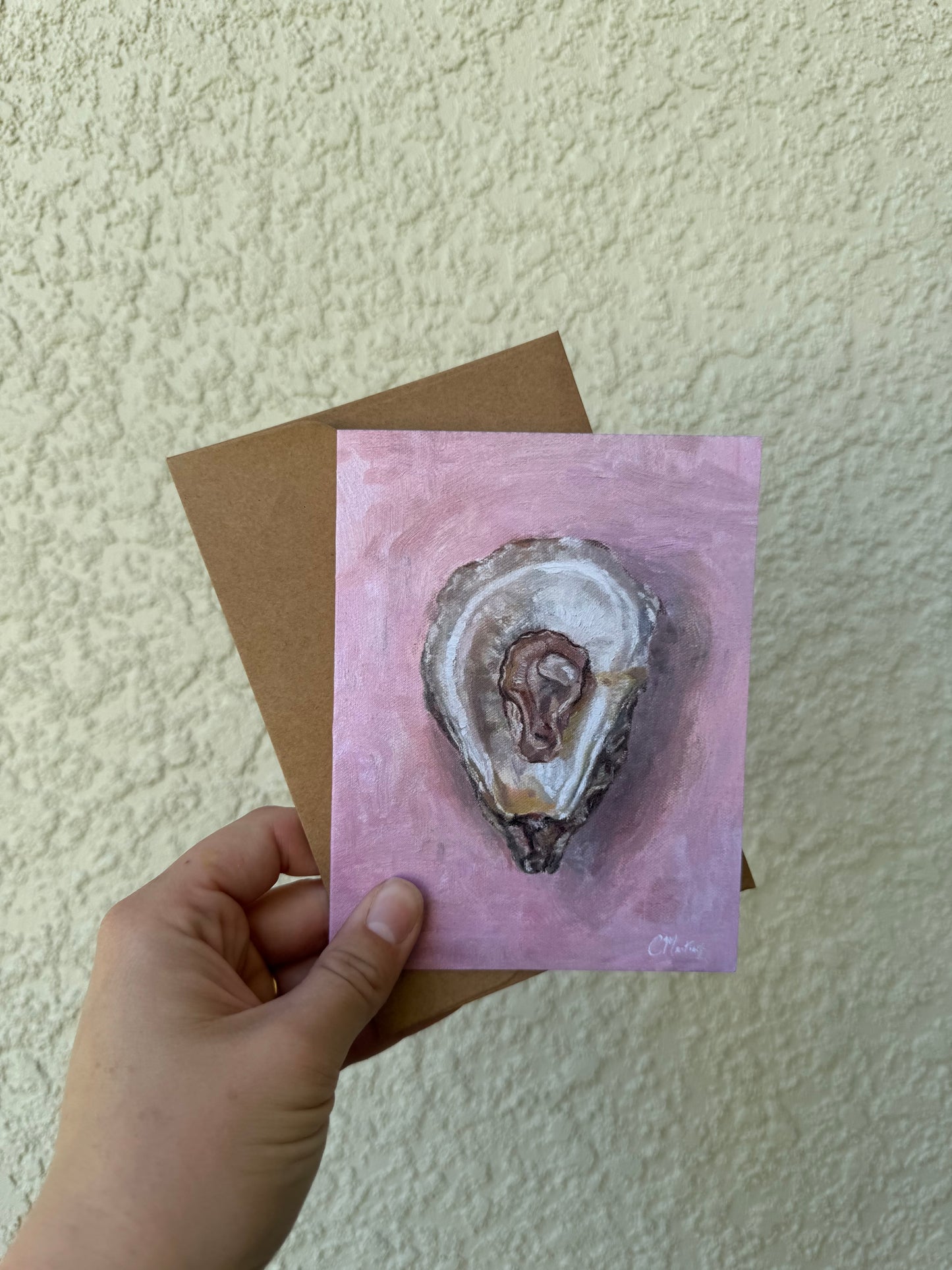 "The Absence of Pearls" Greeting Card