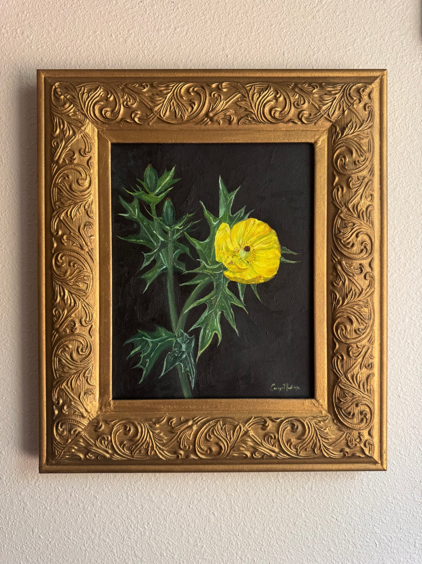 "A Weed or a Wildflower?" Original Painting