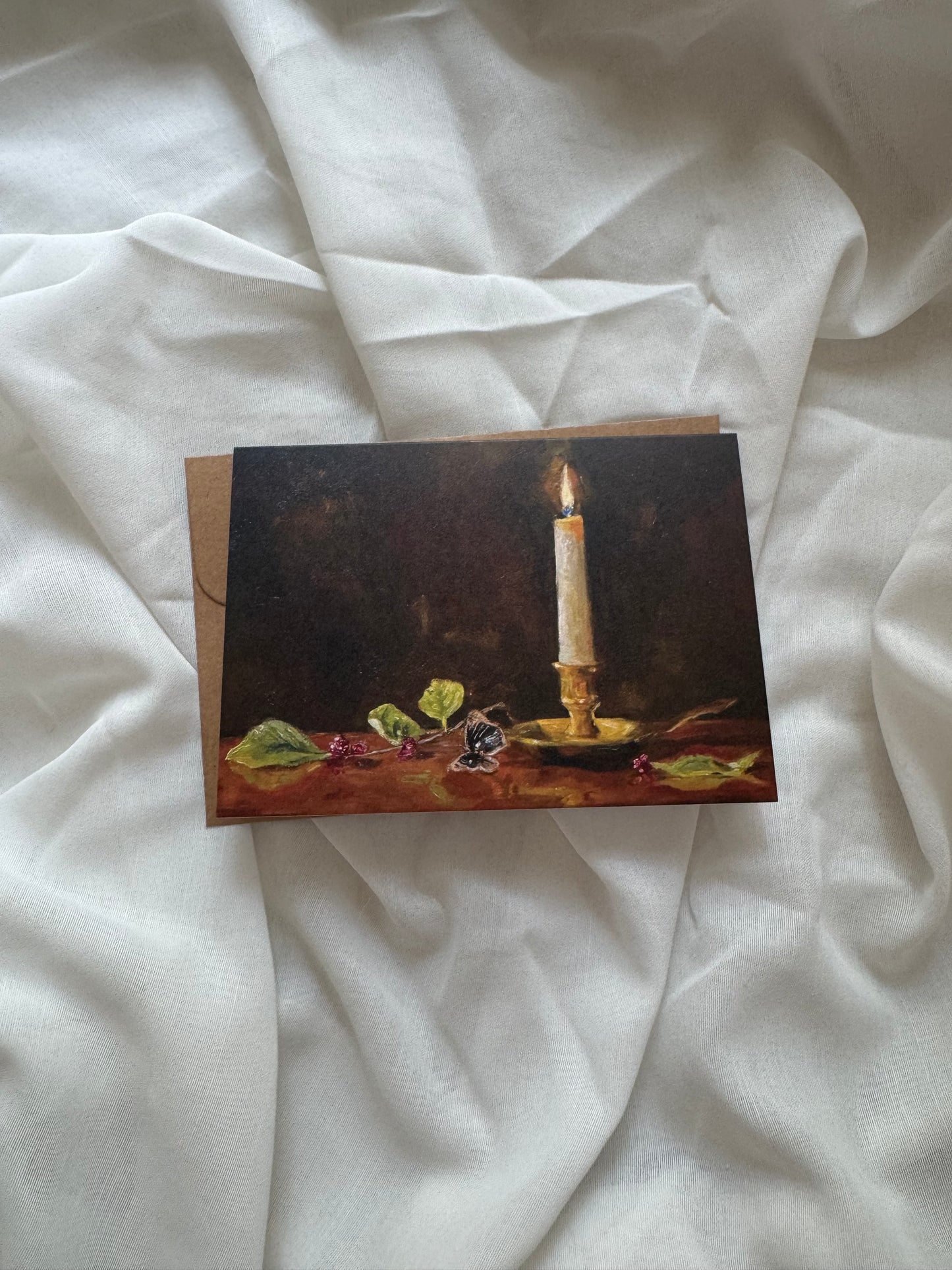 "Flame" Greeting Card