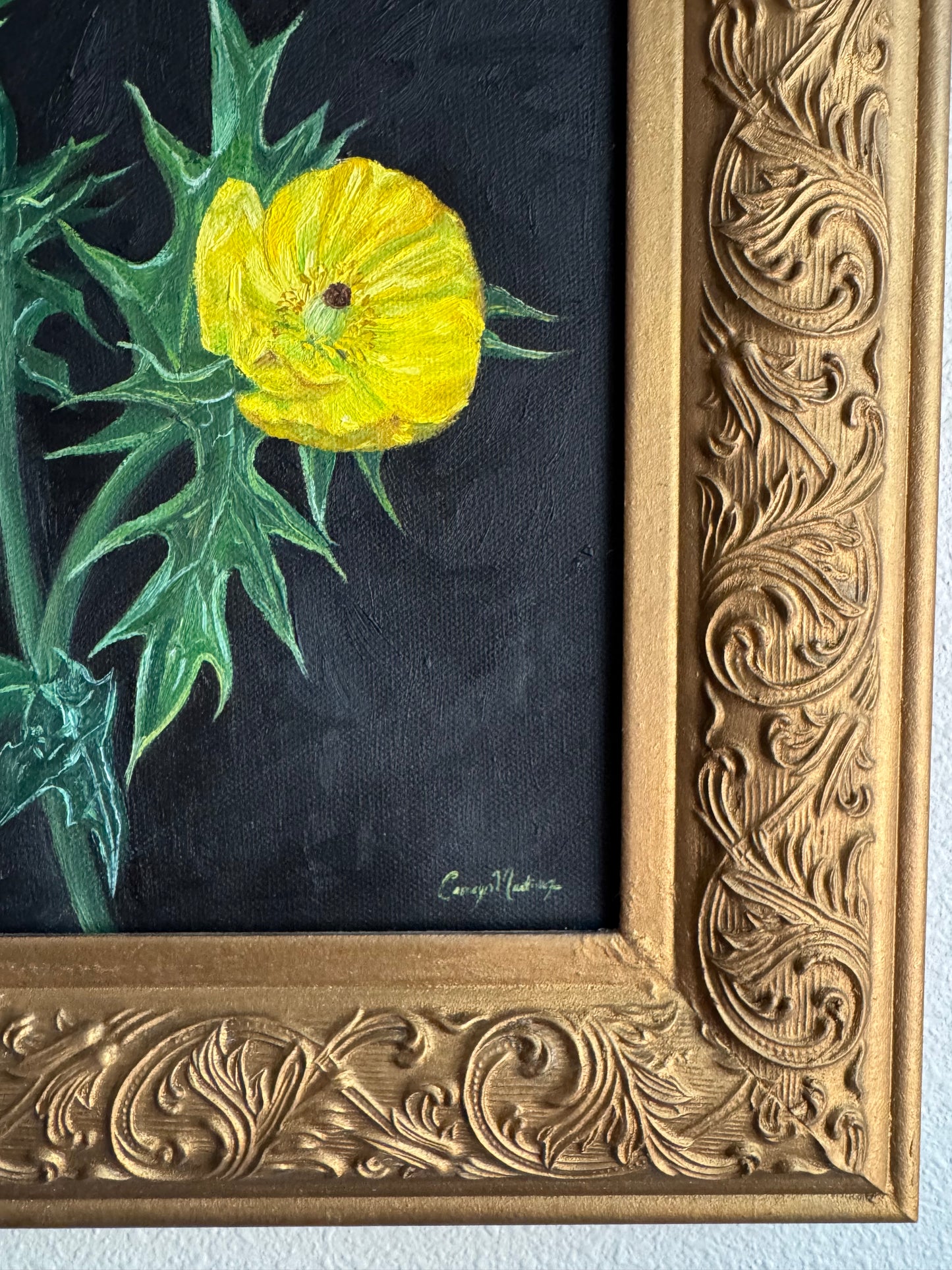 "A Weed or a Wildflower?" Original Painting