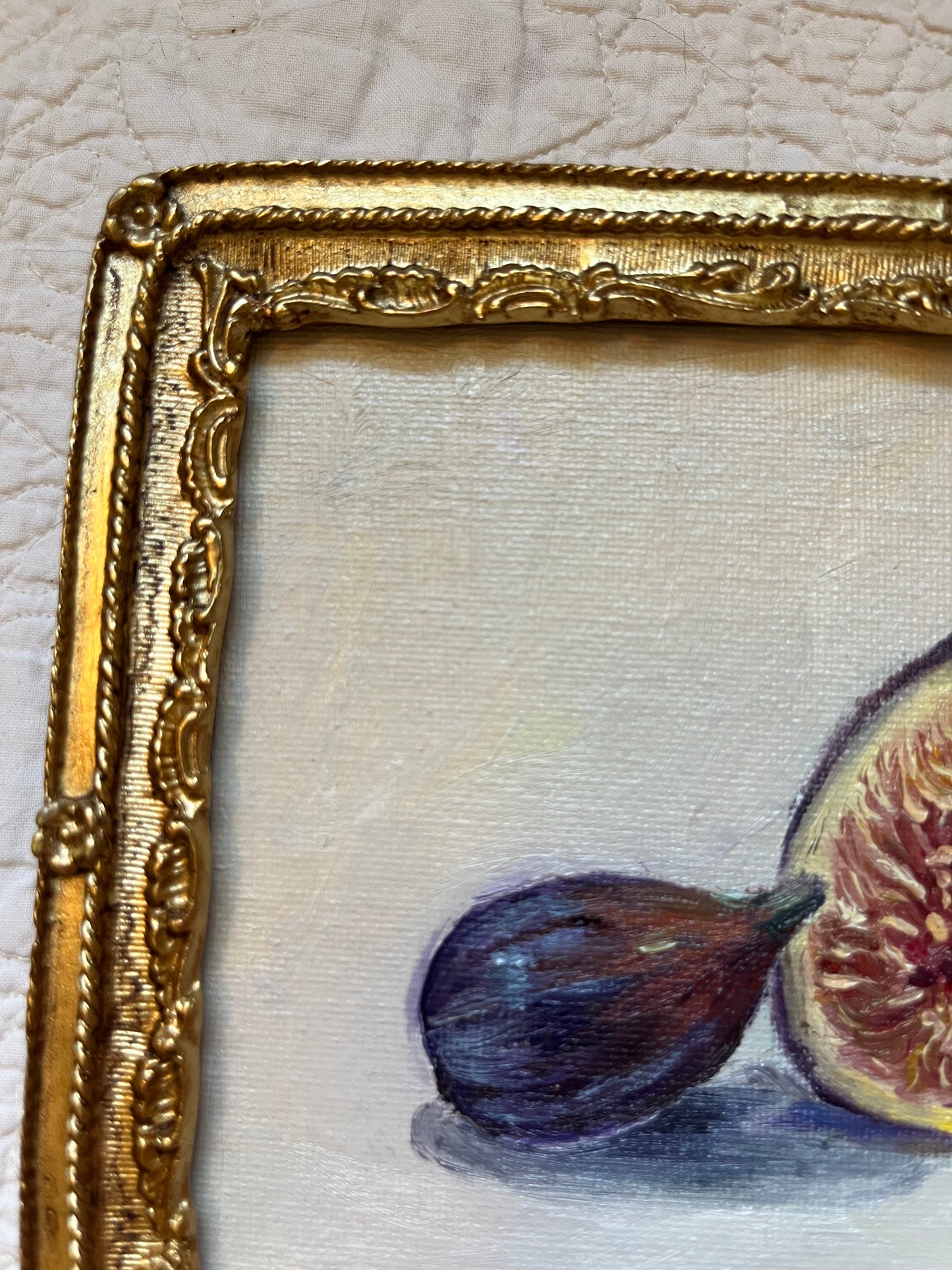 "Summer Figs" 5"x7" Oil Painting