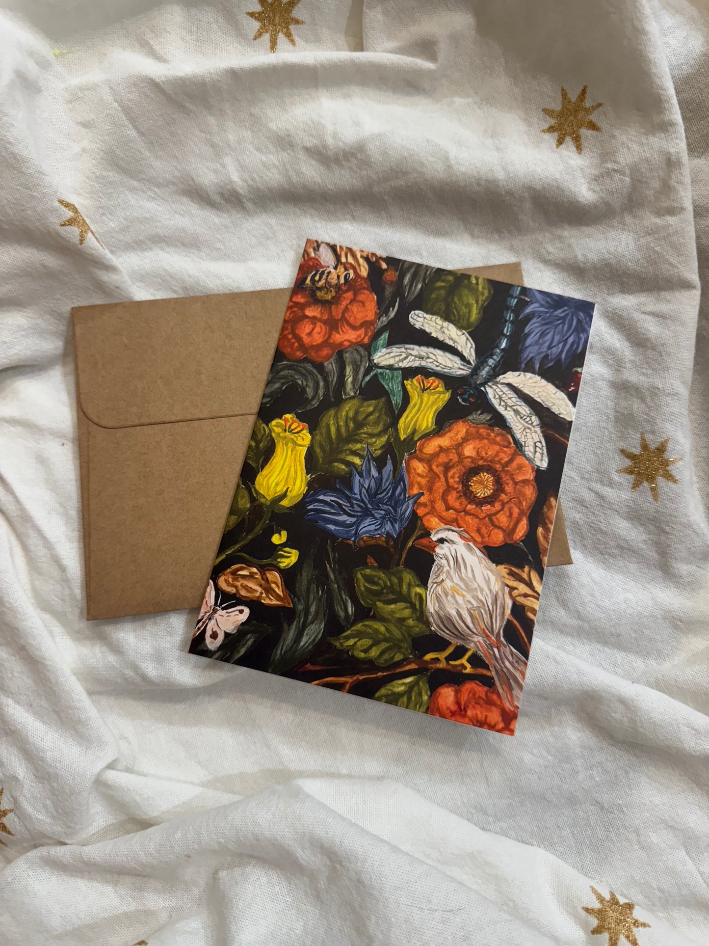 "Flora + Fauna" Greeting Card