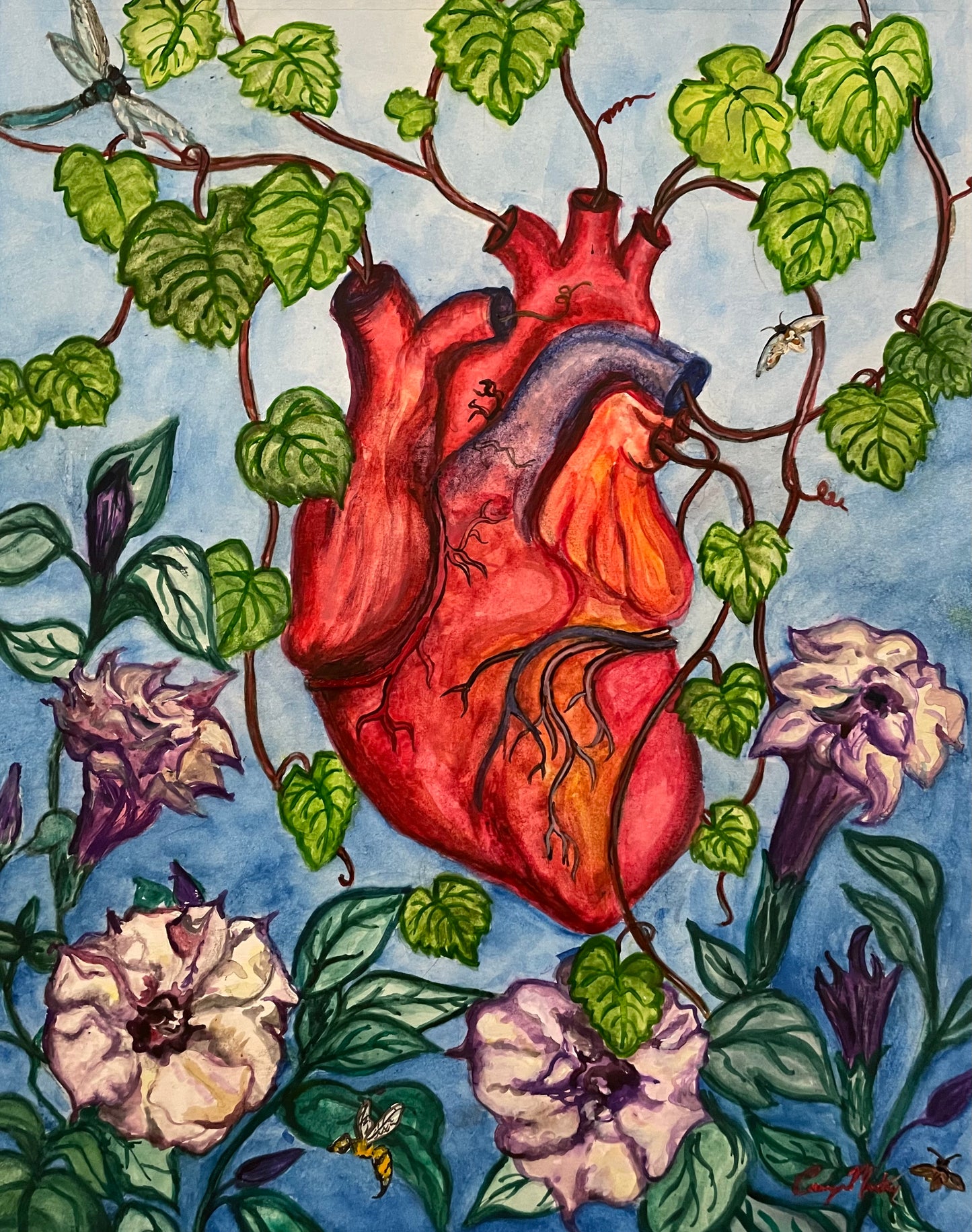 "Pulse" giclee print