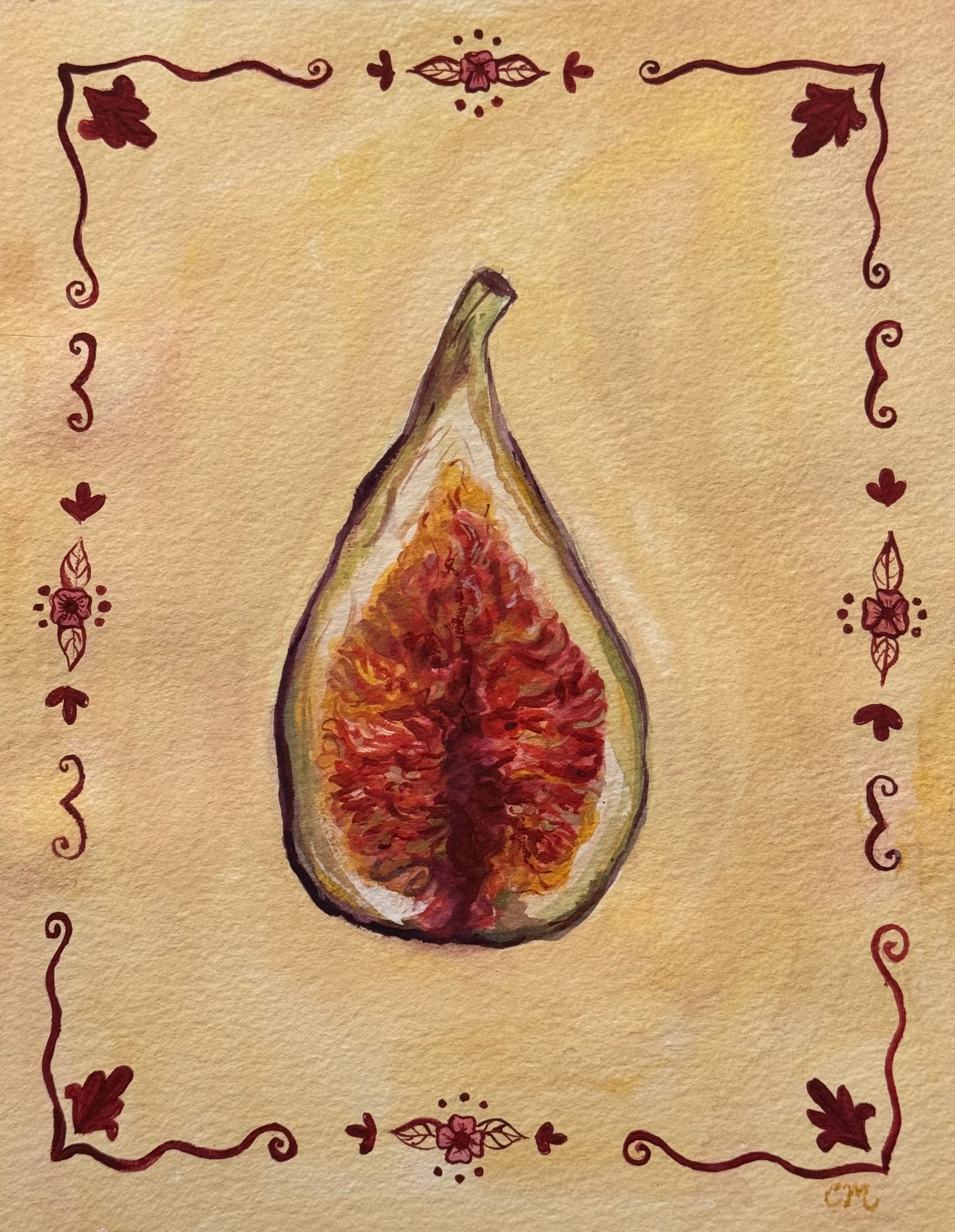 "Fig" Original Painting