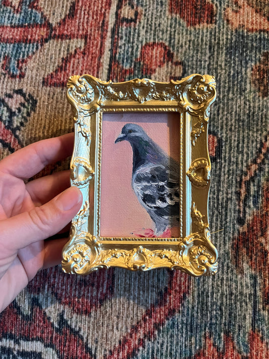Mini Pink Pigeon Fridge Magnet