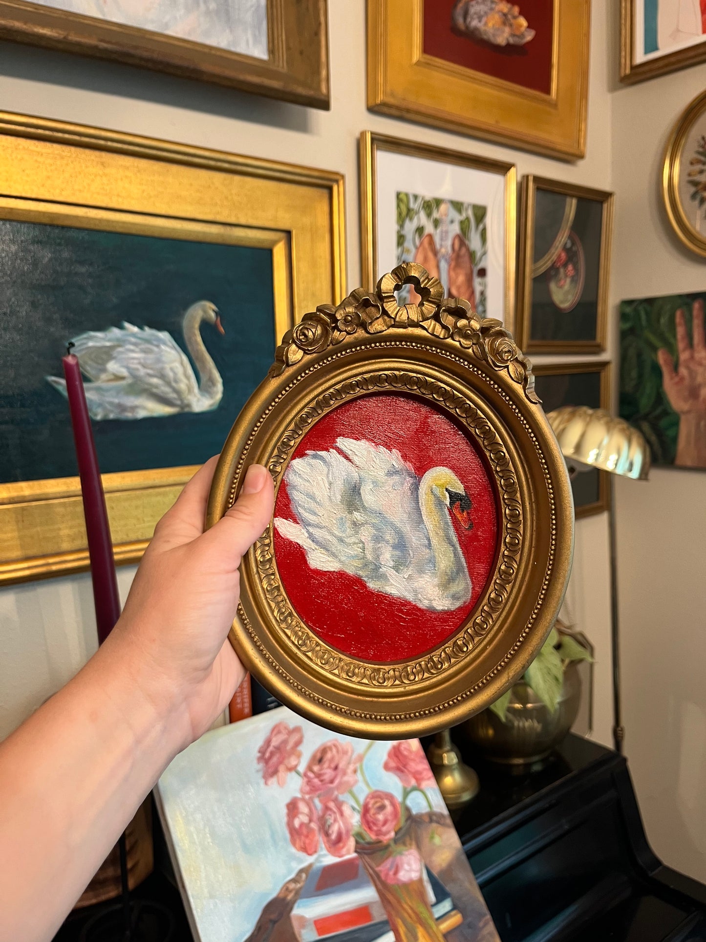 "Red Swan Study"