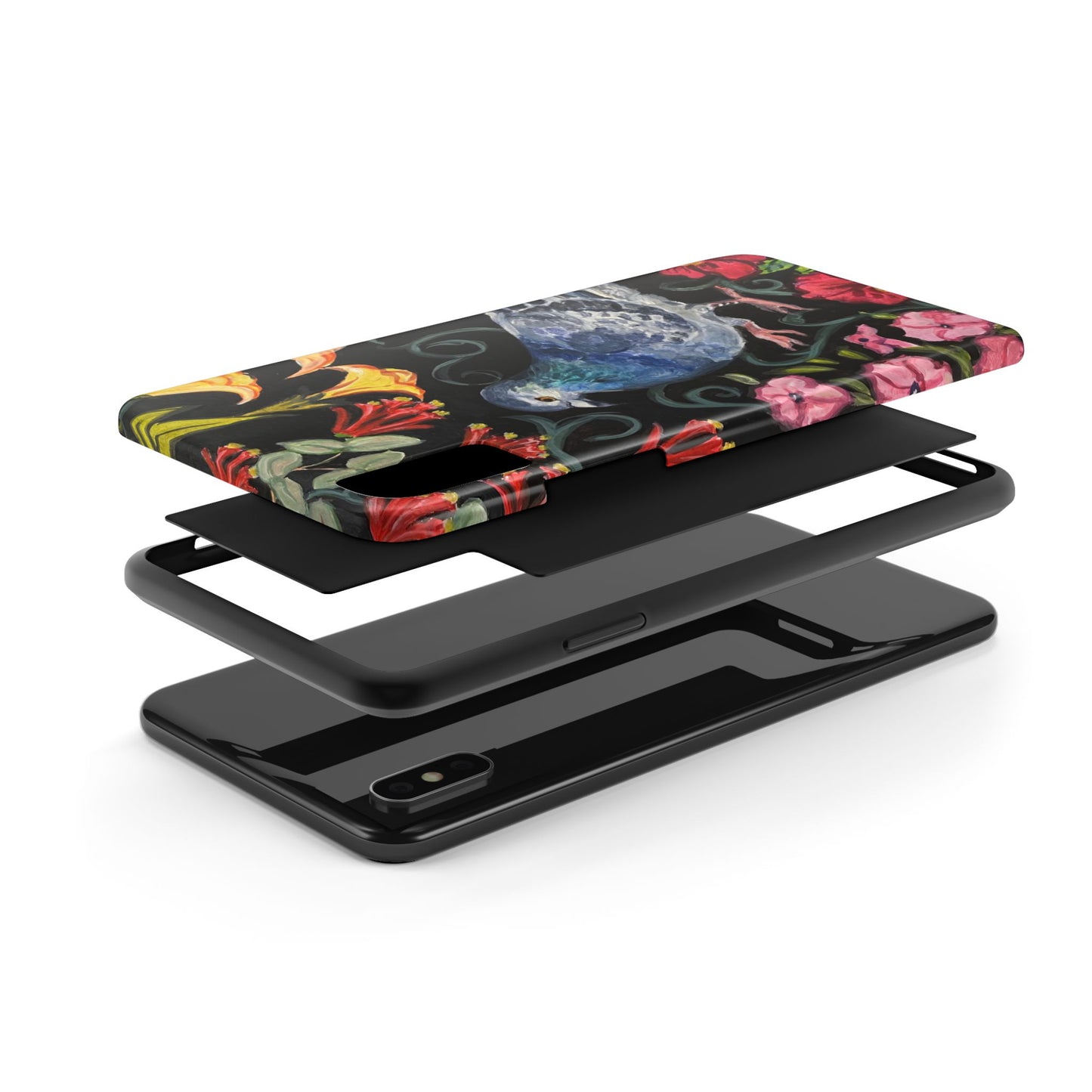 "Avian Floral" Phone Case