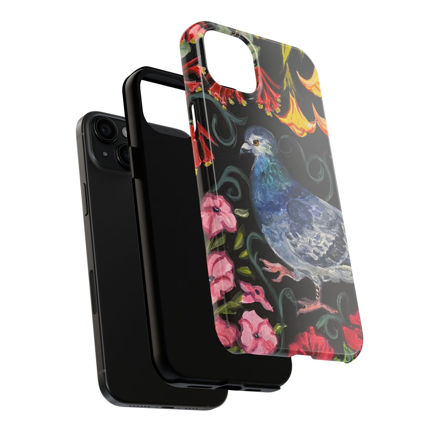 "Avian Floral" Phone Case