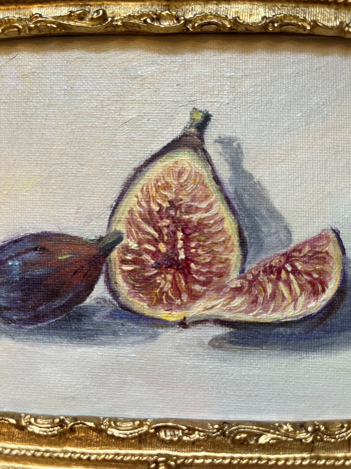 "Summer Figs" 5"x7" Oil Painting