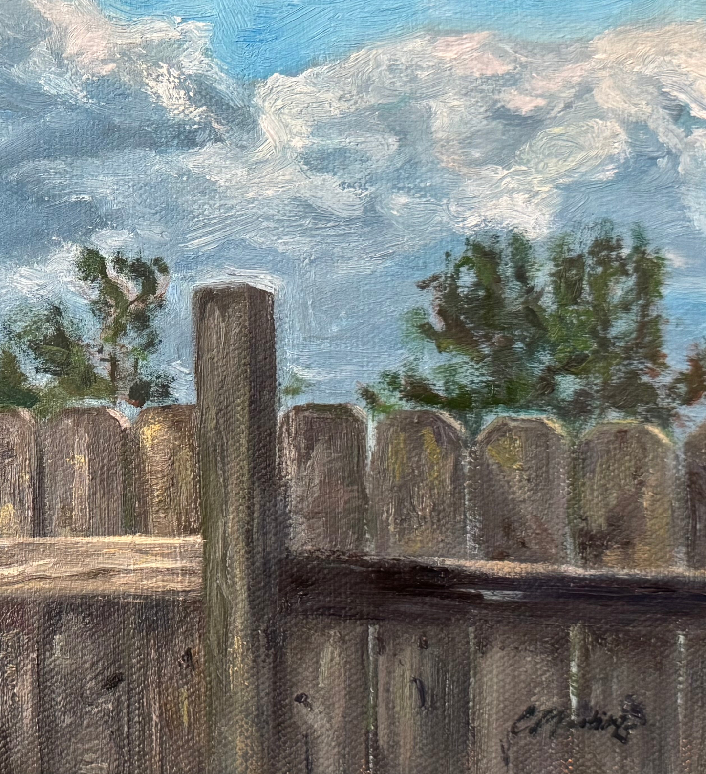 "Solastalgia" 8"x10" Original Oil Painting