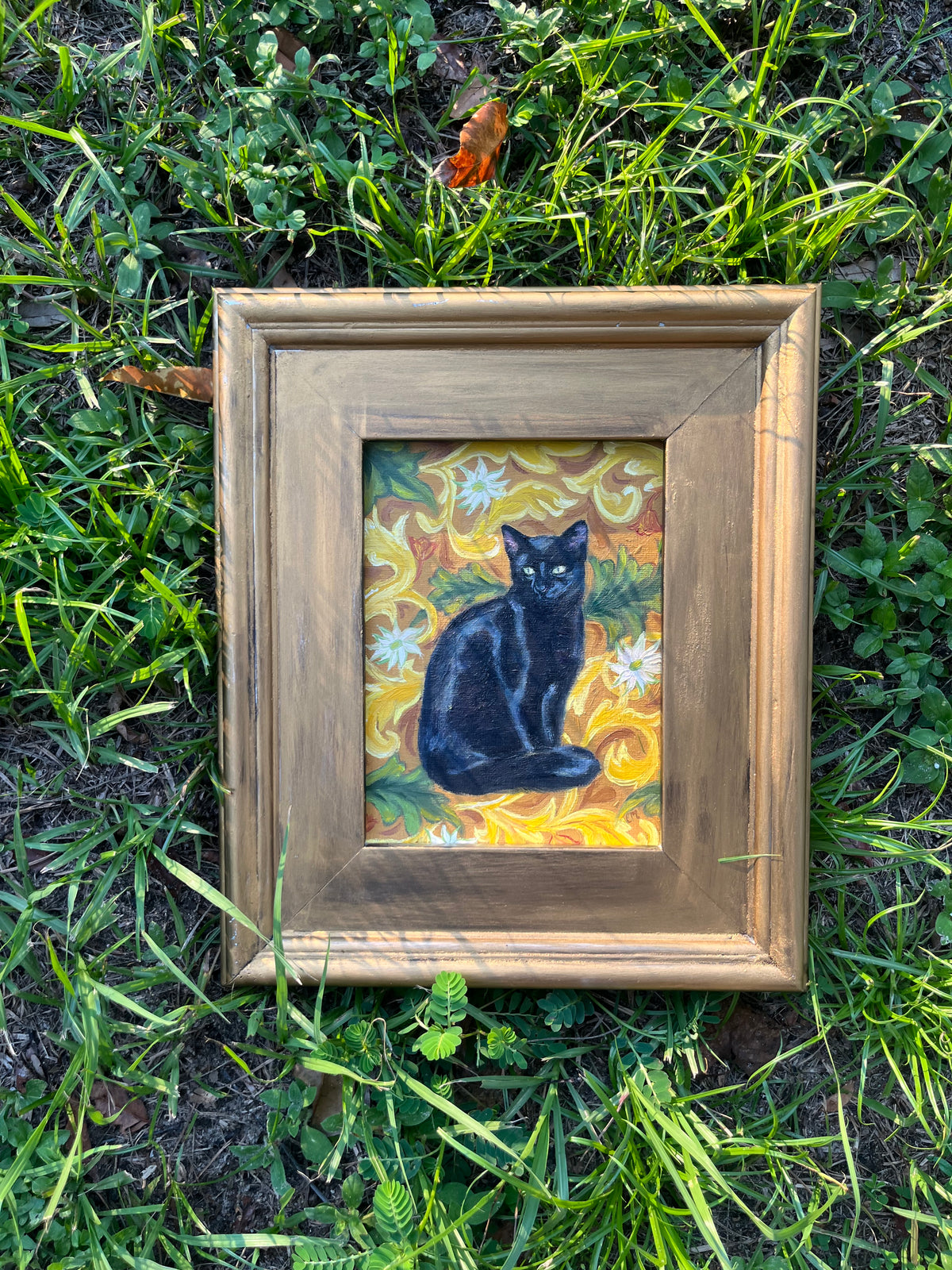 "Stray" 6"x8" Oil Painting