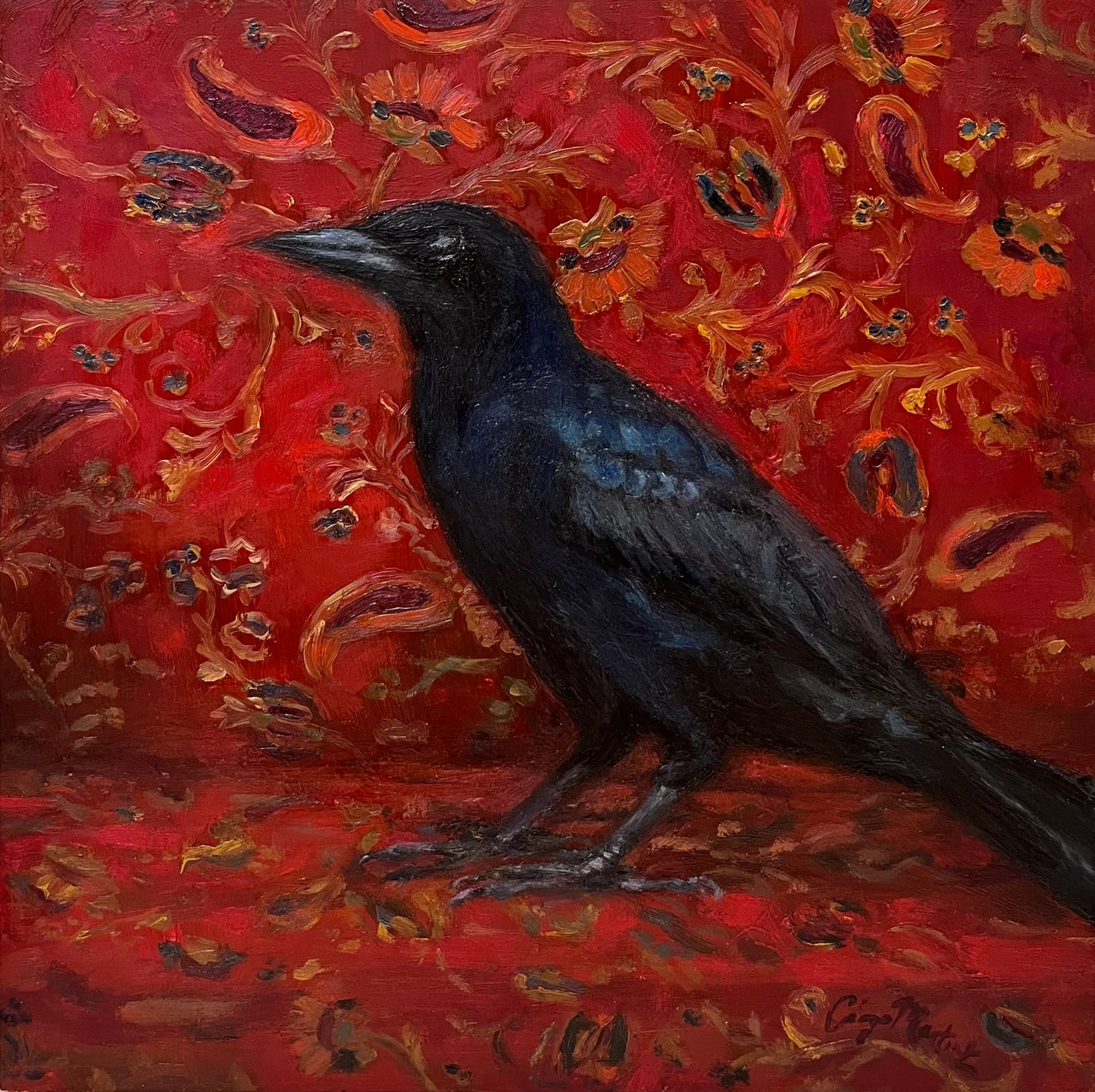 "Crimson" giclee print