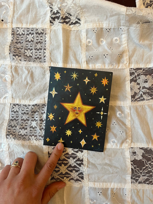 "Starlet" Greeting Card