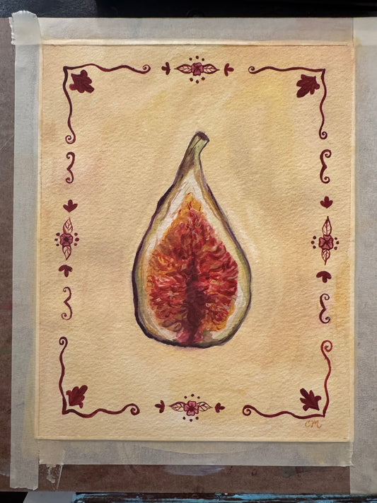 "Fig" Original Painting