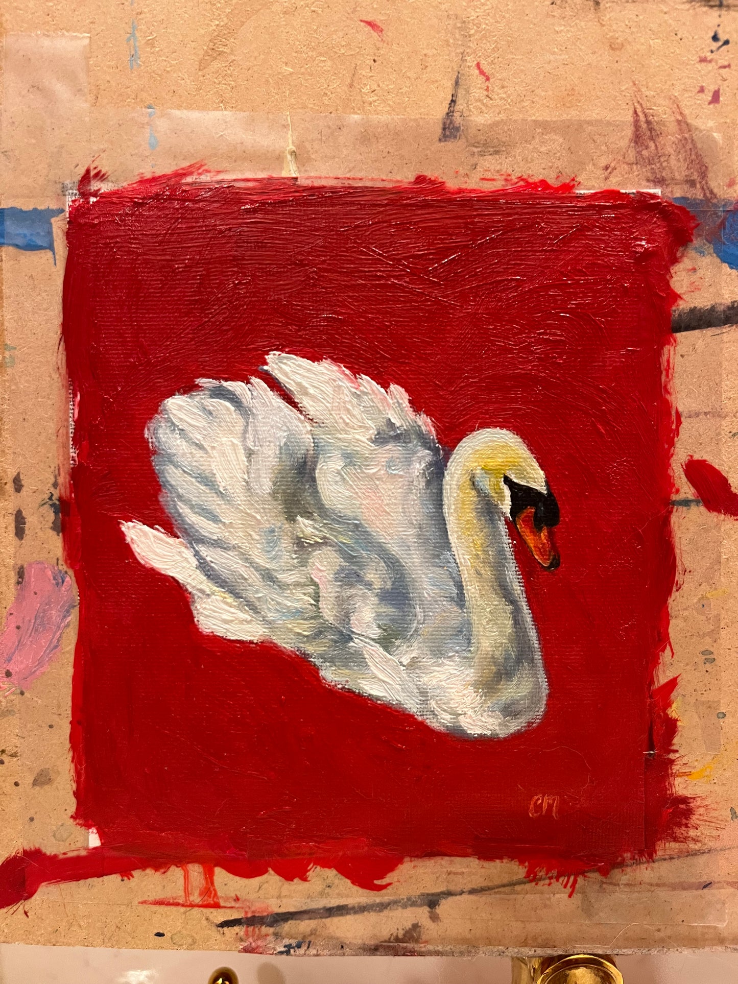 "Red Swan Study"
