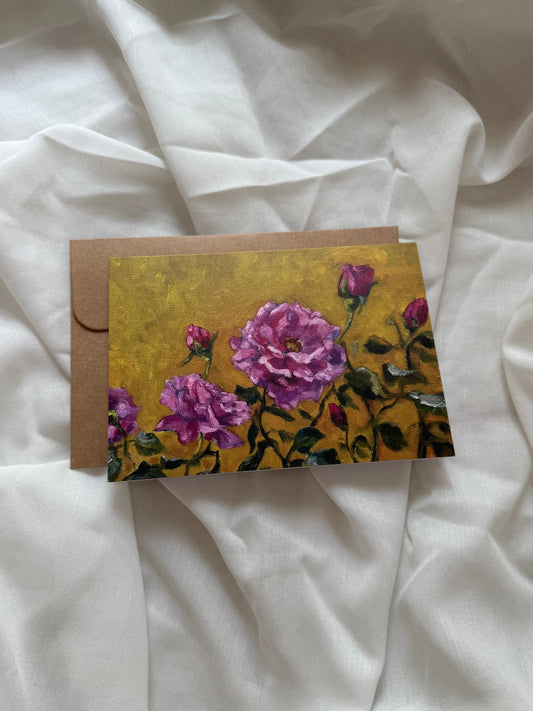 "Flora" Greeting Card