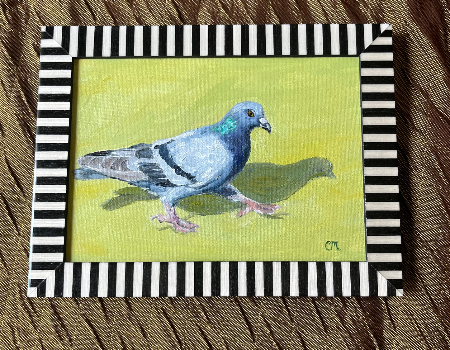 "Strut" 5"x7" Oil Painting