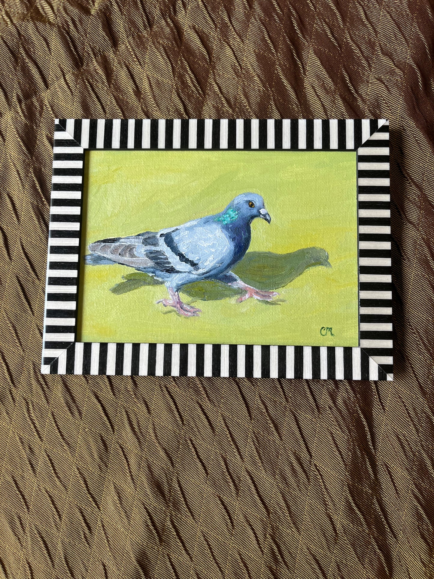 "Strut" 5"x7" Oil Painting