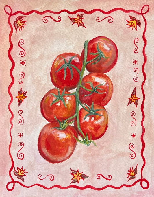 "Tomato Girl Summer" Giclee Prints